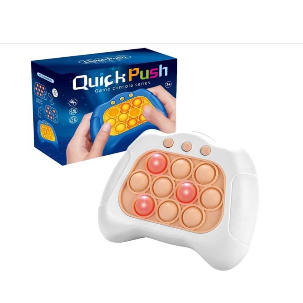 Consola, Joc Interactiv Pop It, Alb Consola, Joc Interactiv Pop It, Alb