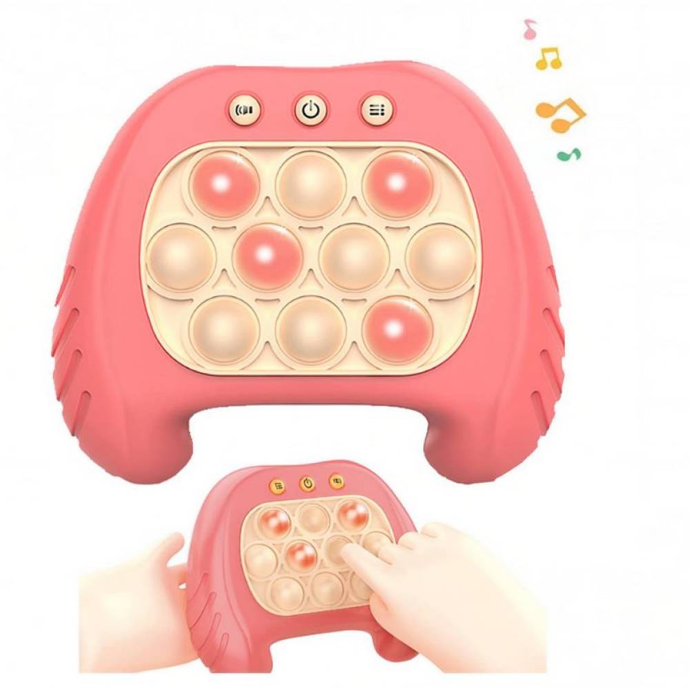 Consola, Joc Interactiv Pop It, Roz Consola, Joc Interactiv Pop It, Roz