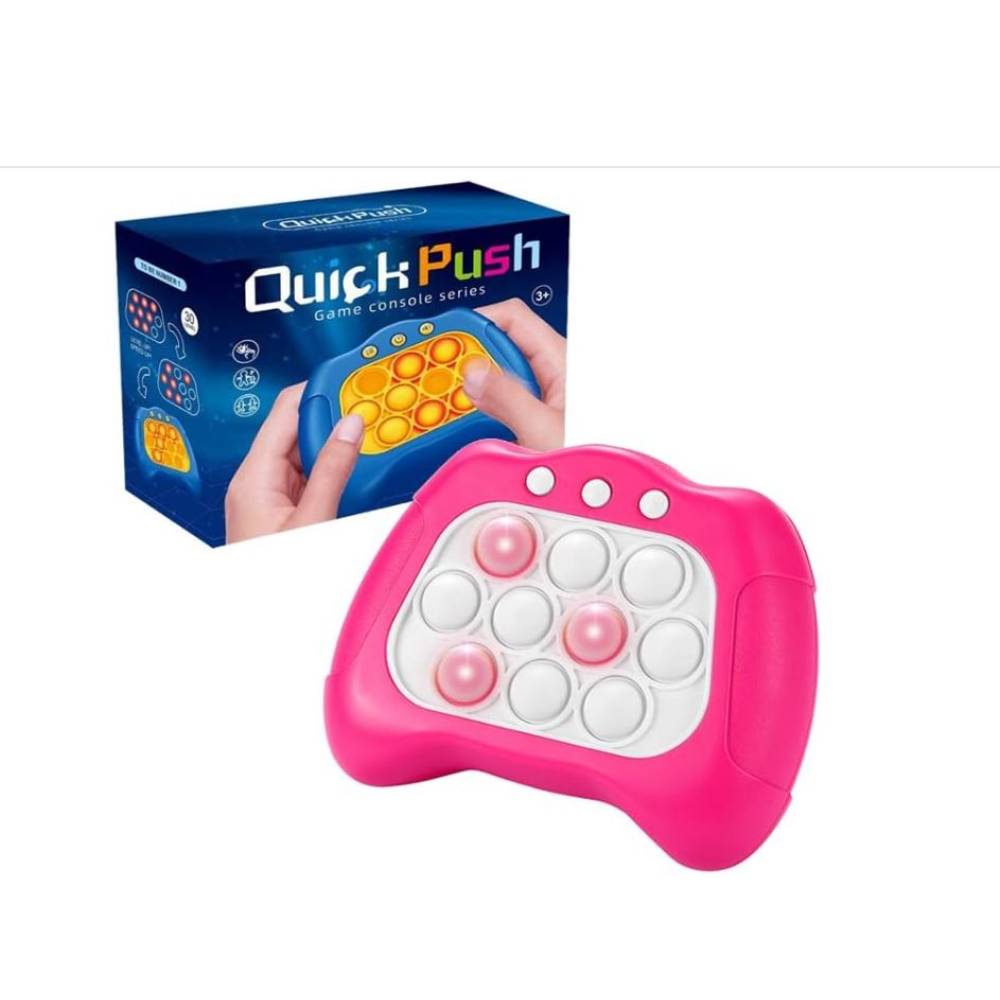 Consola, Joc Interactiv Pop It, Roz Consola, Joc Interactiv Pop It, Roz