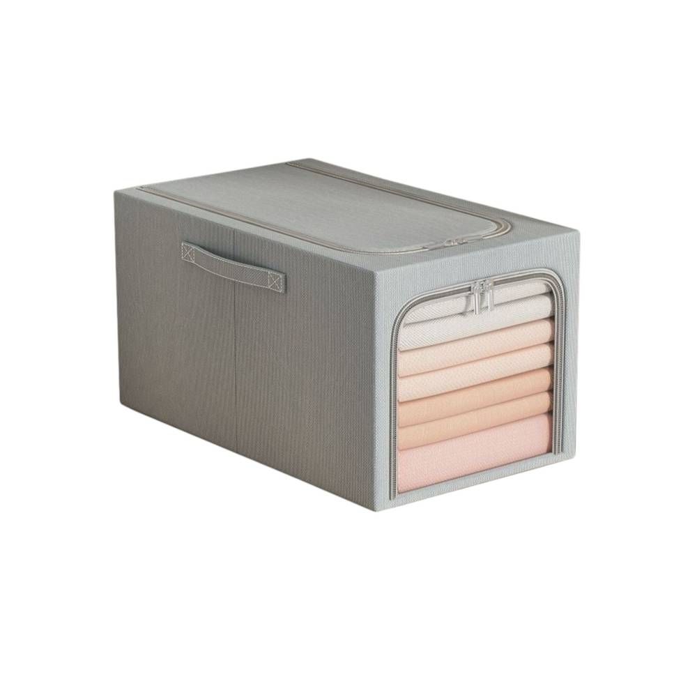 Cutie depozitare pliabila Albastru fumuriu, 31L Cutie depozitare pliabila Albastru fumuriu, 31L