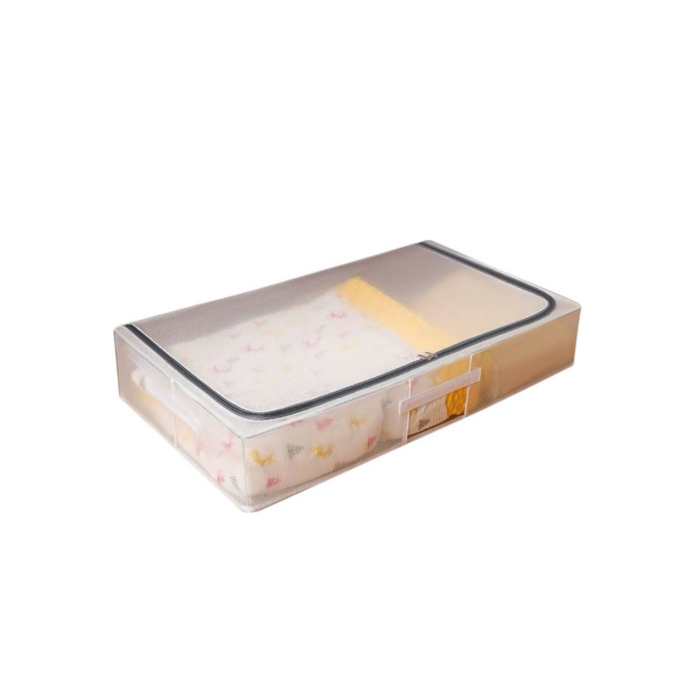 Cutie depozitare incaltaminte si haine 56l, Transparenta Cutie depozitare incaltaminte si haine 56l, Transparenta