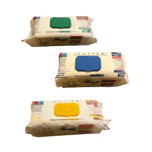 Set 3 x sleepy servetele umede cu bicarbonat si otet 100 buc