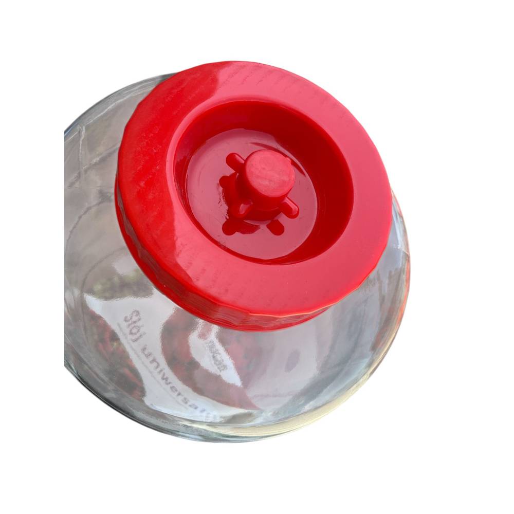 Borcan din sticla pentru muraturi cu supapa de aerisire si manere, 15L Borcan din sticla pentru muraturi cu supapa de aerisire si manere, 15L