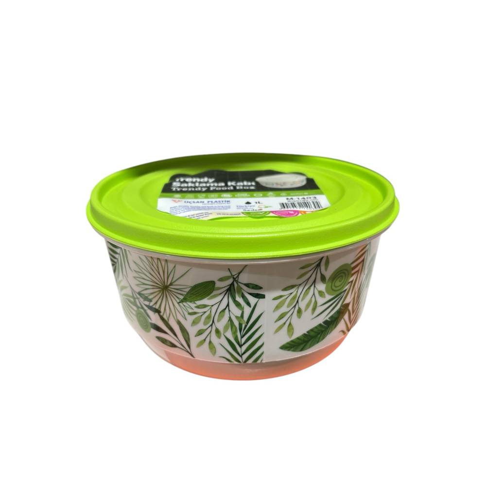Cutie alimente rotunda 1l Deco Cutie alimente rotunda 1l Deco
