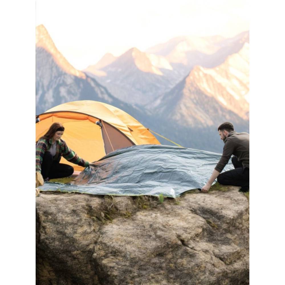 Prelata impermeabila 2 x 4m, 150g/mp verde