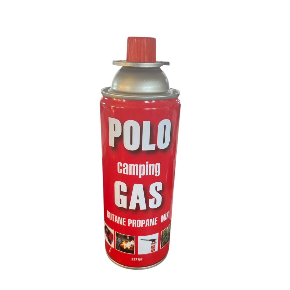 Butelie gaz spray Polo gas 227g x 2 buc si cap arzator