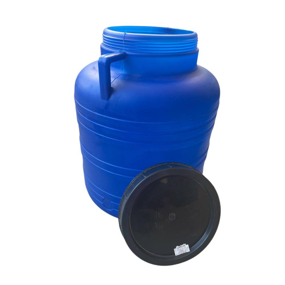 Butoi plastic 60 litri cu capac (bidon)