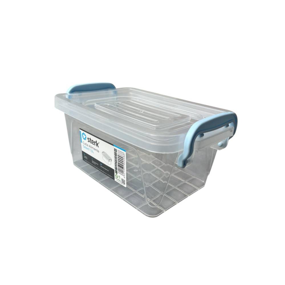 Caserola plastic cu capac si maner 1.5 litri