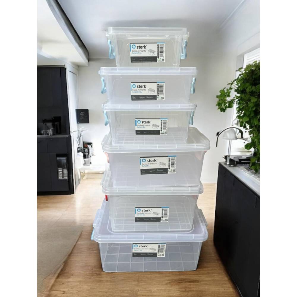 Caserola plastic cu capac si maner 5 litri