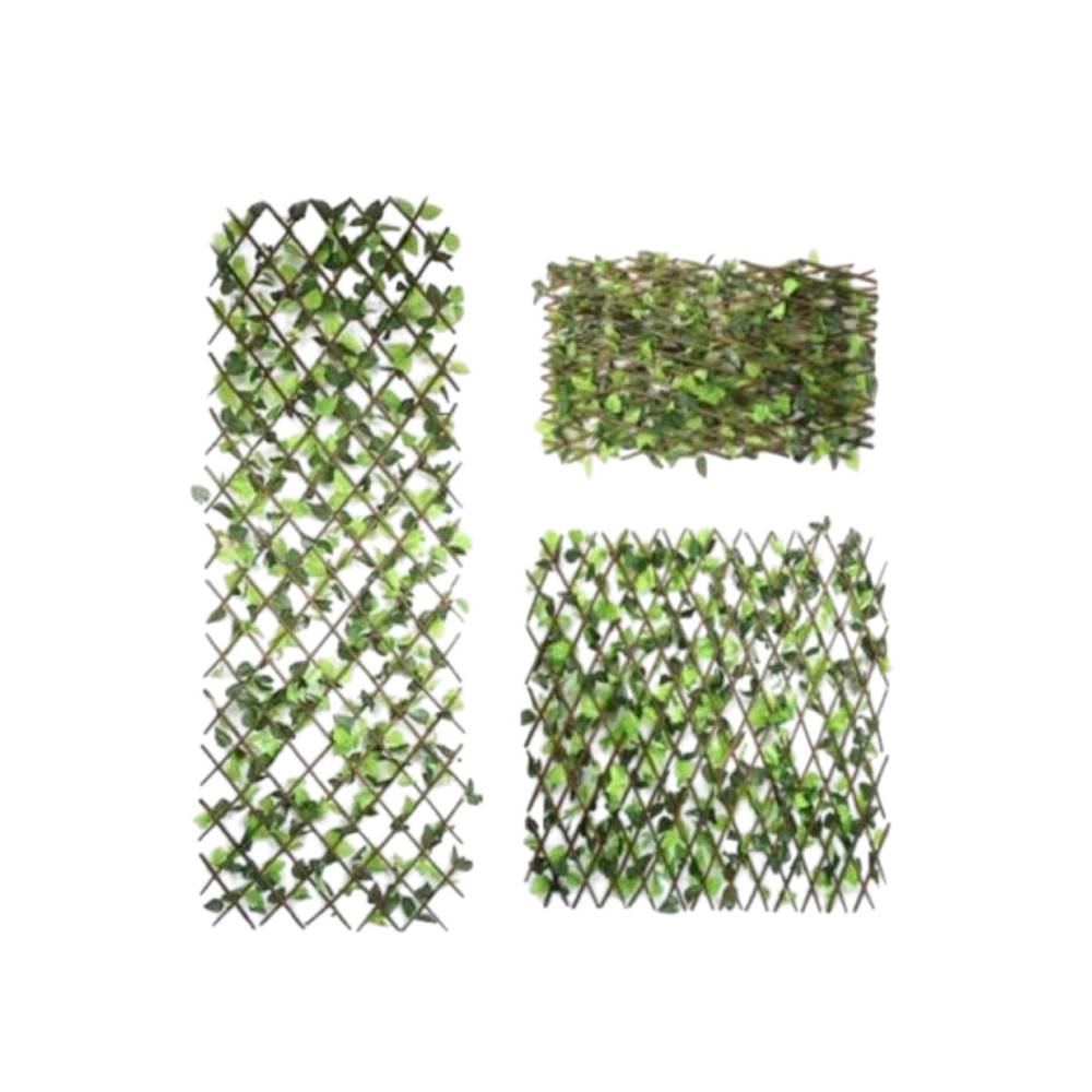 Gard viu artificial extensibil 2m x 1m verde (balcon, terasa) Gard viu artificial extensibil 2m x 1m verde (balcon, terasa)