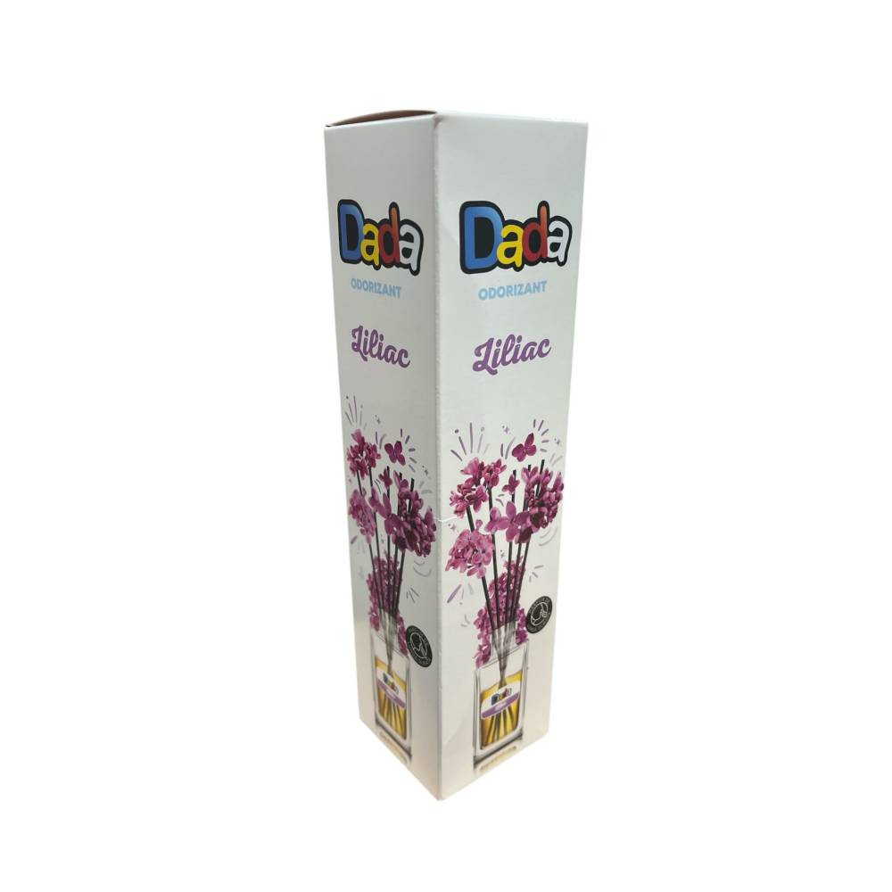 Odorizant camera cu betisoare Dada 85ml, Liliac Odorizant camera cu betisoare Dada 85ml, Liliac