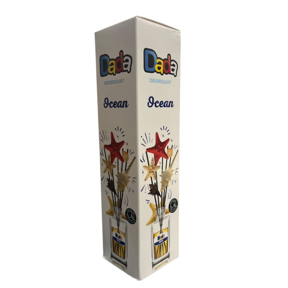 Odorizant camera cu betisoare Dada 85ml, Ocean