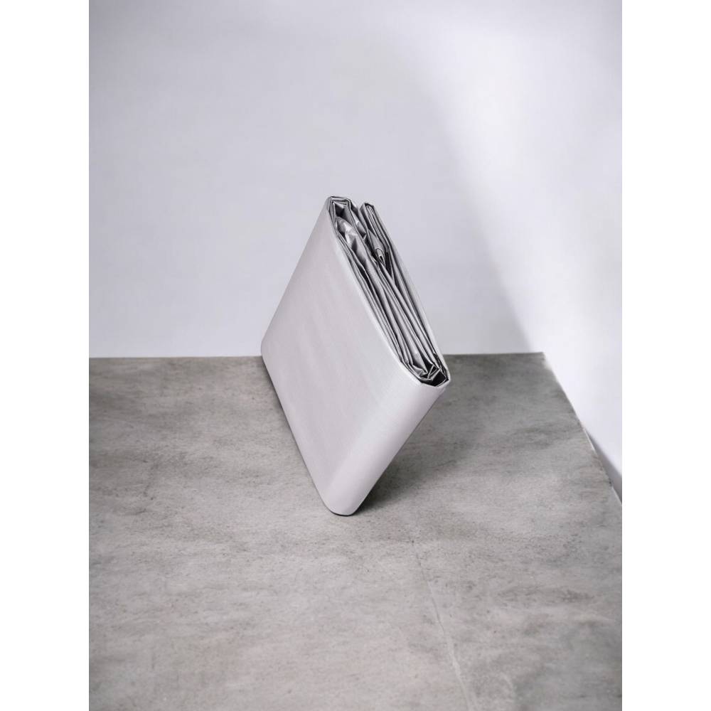 Prelata cu inele Gri 5x10m, densitate 225g/mp, impermeabila Prelata cu inele Gri 5x10m, densitate 225g/mp, impermeabila