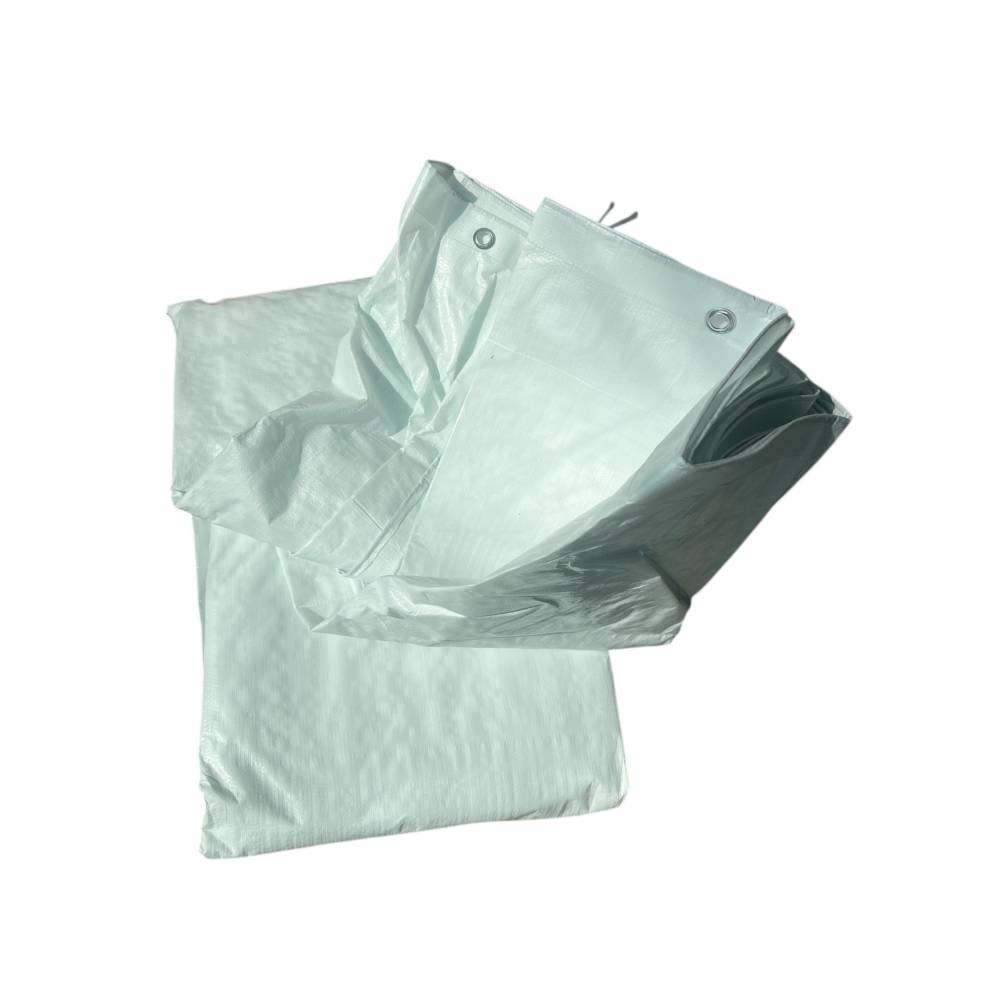 Prelata impermeabila alba 3 x 6m, 185g/mp groasa Prelata impermeabila alba 3 x 6m, 185g/mp groasa