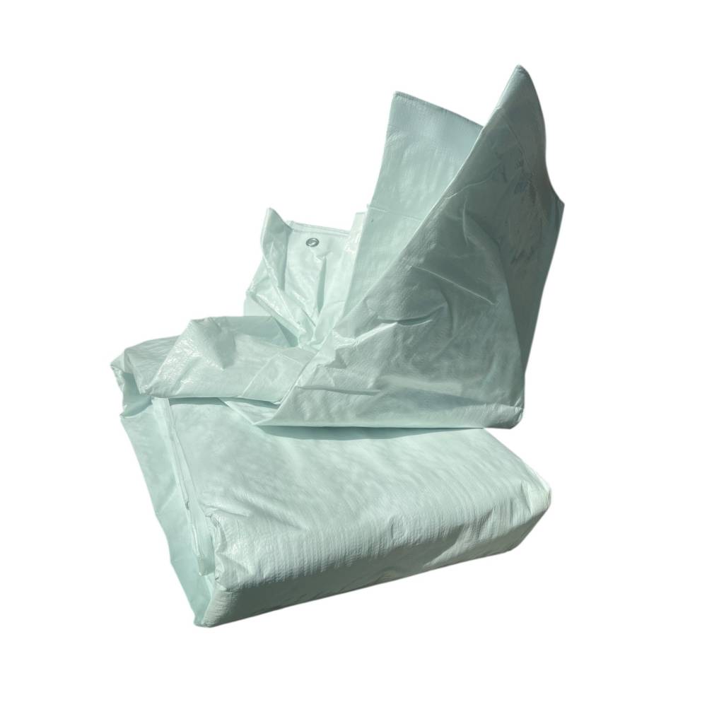 Prelata impermeabila alba 3 x 6m, 185g/mp groasa Prelata impermeabila alba 3 x 6m, 185g/mp groasa