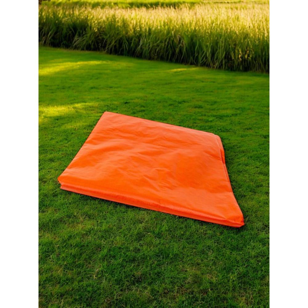 Prelata cu inele 10x12M, 130g/mp, impermeabila, Portocalie Prelata cu inele 10x12M, 130g/mp, impermeabila, Portocalie