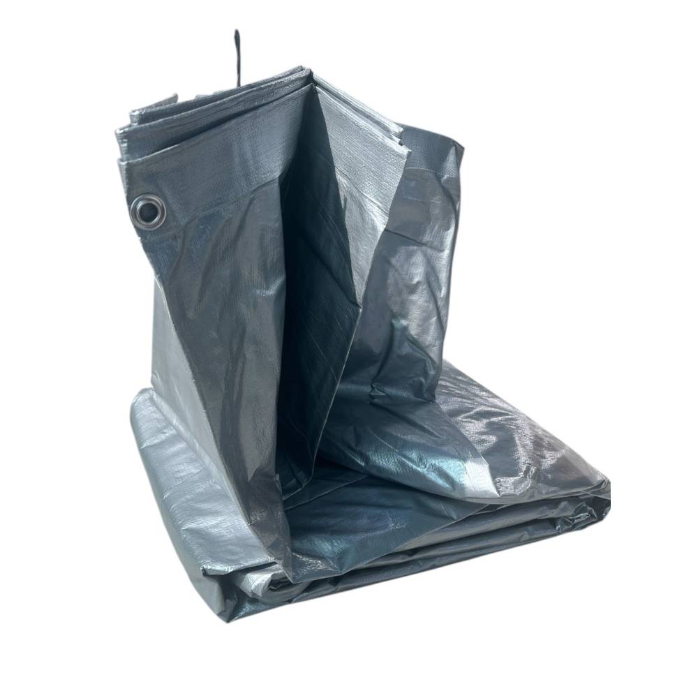 Prelata impermeabila cu inele prindere 2x12m, 175g/mp Prelata impermeabila cu inele prindere 2x12m, 175g/mp