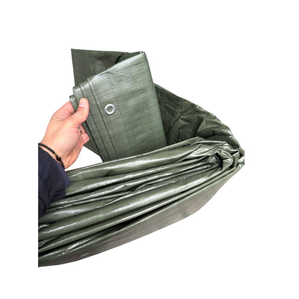 Prelata impermeabila 2 x 4m, 150g/mp verde