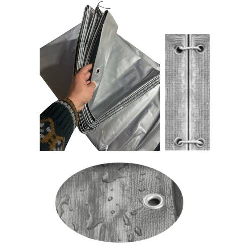 Prelata 2x12M, 175g/mp, impermeabila, protectie UV Prelata 2x12M, 175g/mp, impermeabila, protectie UV