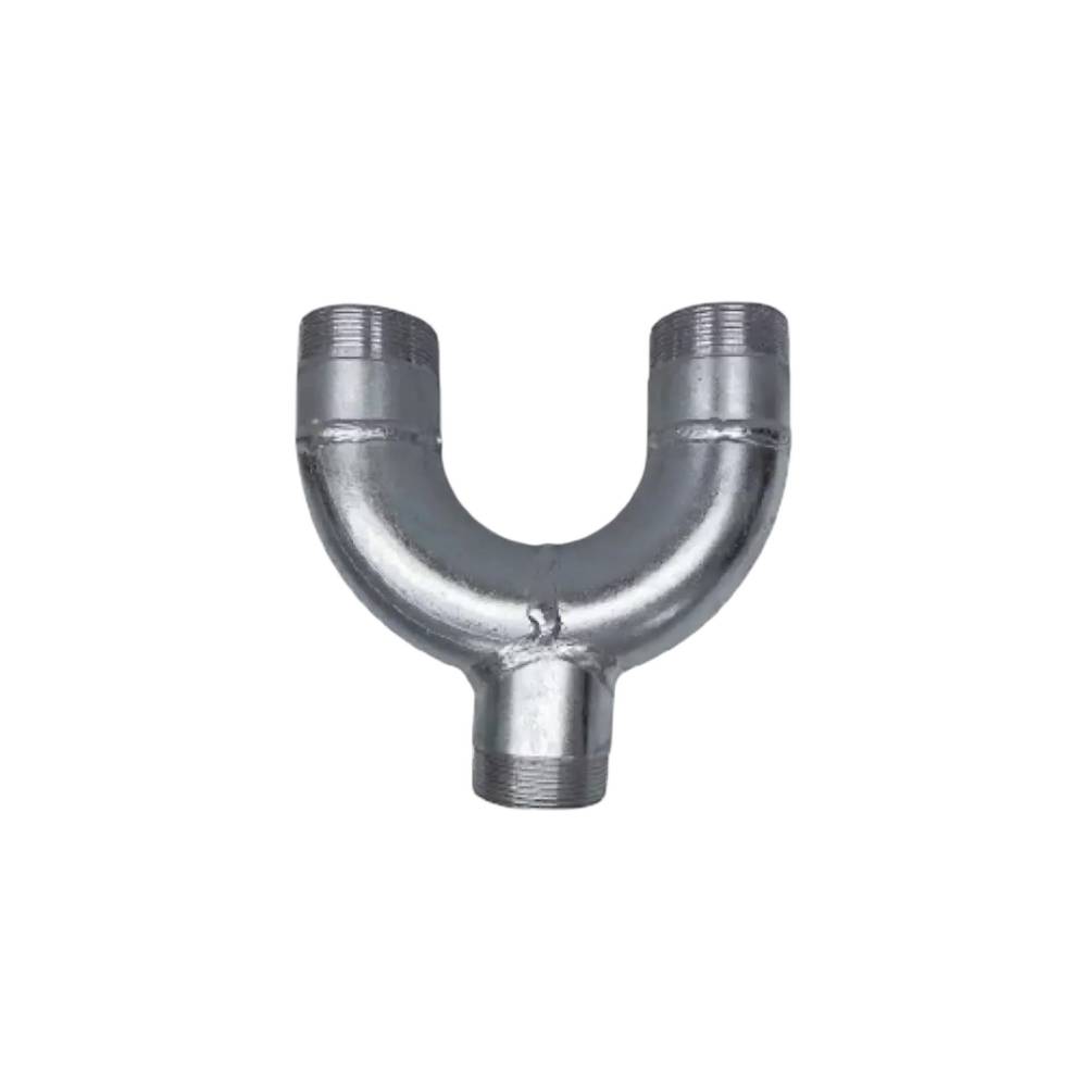 Racord Y filet exterior 3 inch, metalic 