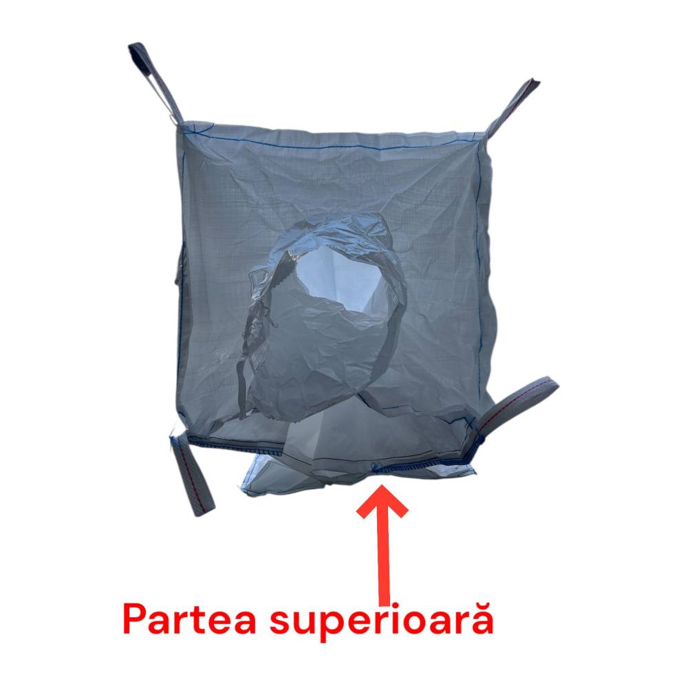 Big bags 500 kg, 90 x 90 x 95 cm, alb (saci) Big bags 500 kg, 90 x 90 x 95 cm, alb (saci)