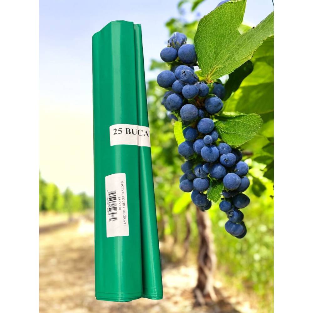 Saci plastic rezistenti, verzi 25 bucati (53 x 93 cm) Saci plastic rezistenti, verzi 25 bucati (53 x 93 cm)