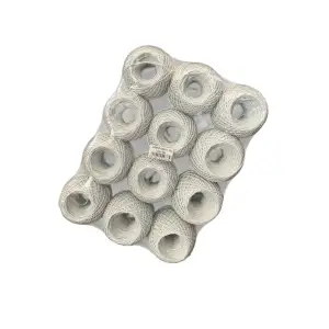 Sfoara polipropilena alba fir rasucit 12 buc/set, 100g