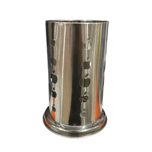 Suport tacam vertical Inox 17cm