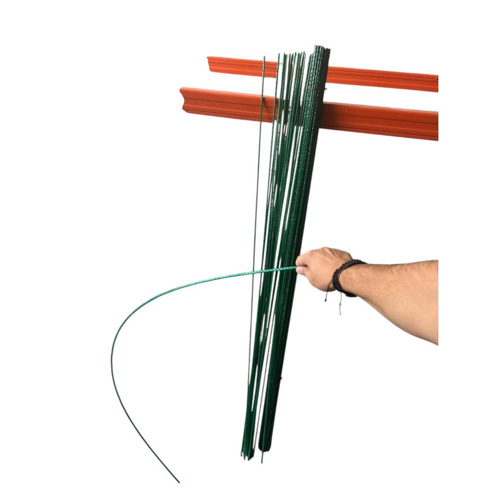 Set 10 x tija din fibra de sticla 1.7 metri, 4 mm grosime