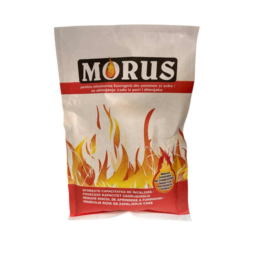 Pulbere pentru indepartarea funinginii din sobe si seminee, 50g Pulbere pentru indepartarea funinginii din sobe si seminee, 50g