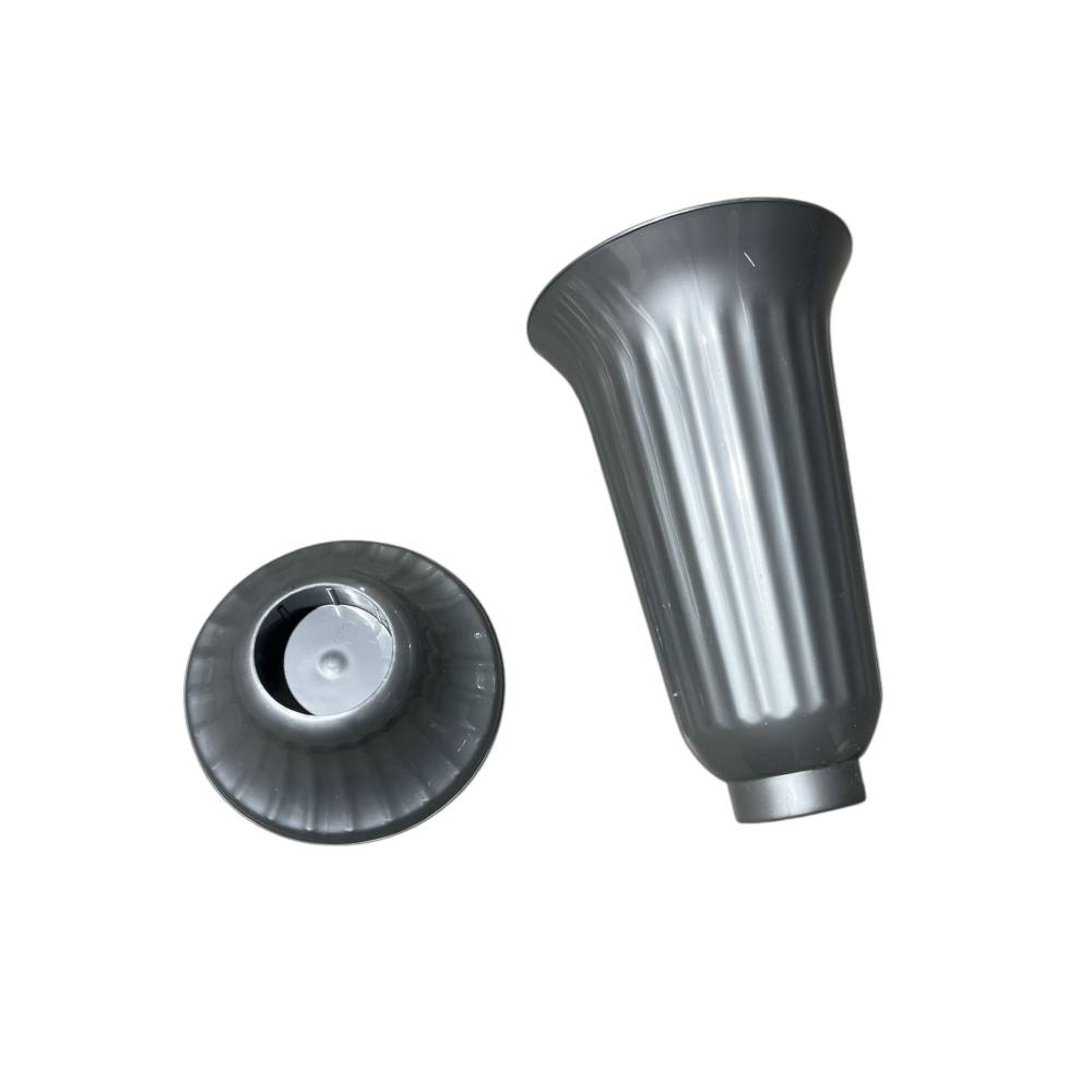 Vaza plastic cimitir 30 cm gri Vaza plastic cimitir 30 cm gri