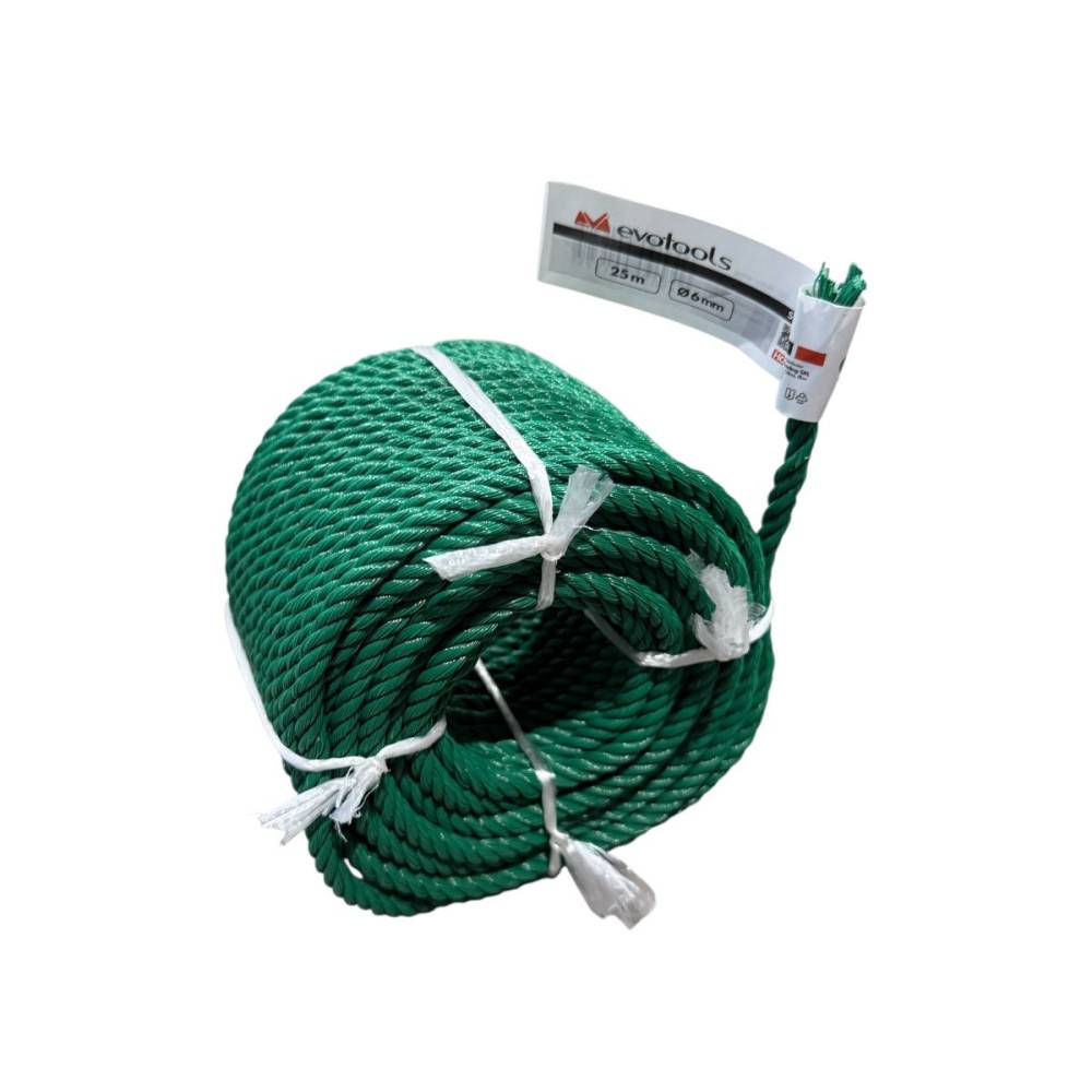 Funie groasa Evotools 6 mm x 25 m (franghie) Funie groasa Evotools 6 mm x 25 m (franghie)