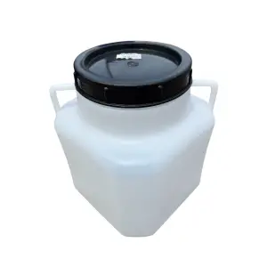 Butoi plastic pentru muraturi 10L, patrat
