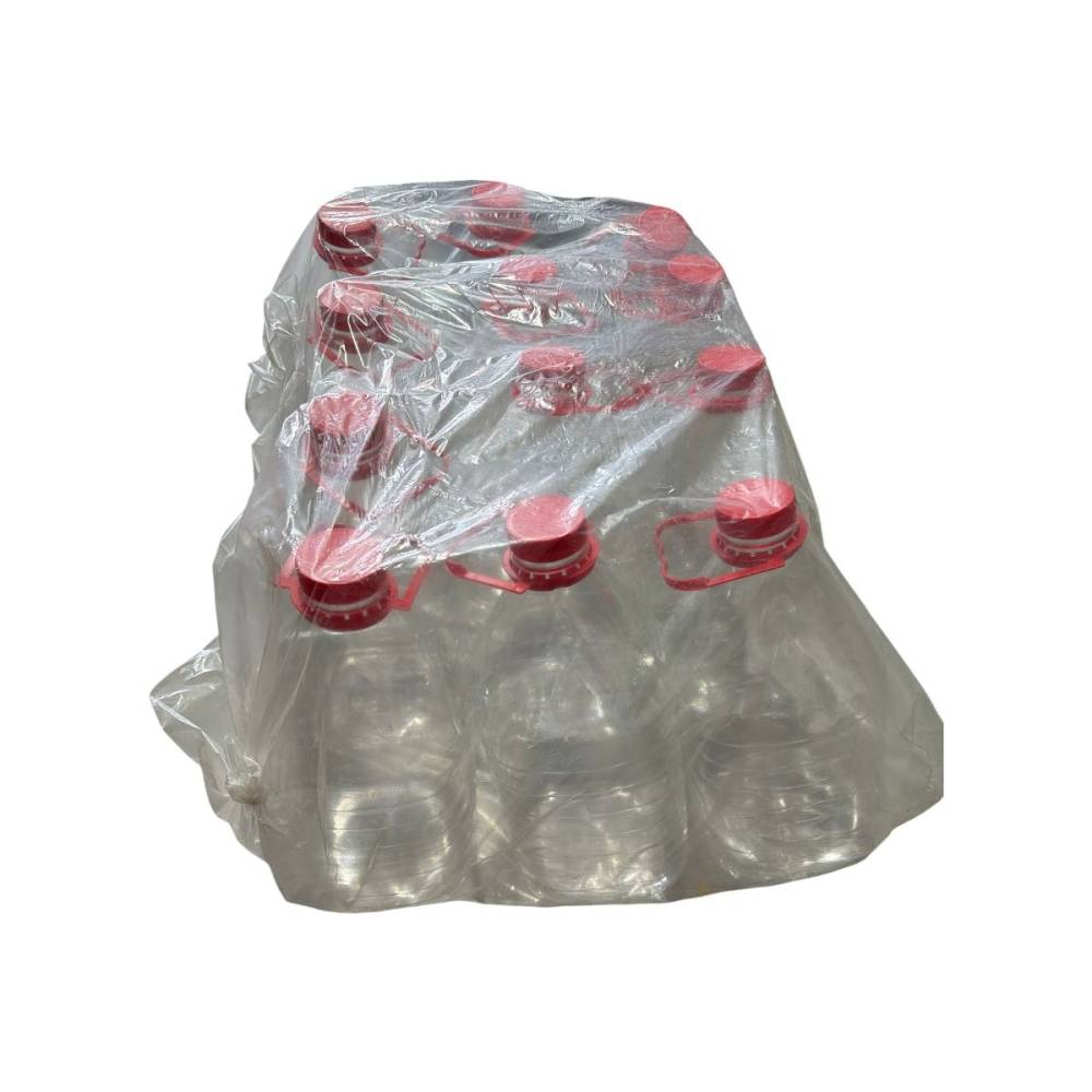 Bidon plastic 5 litri (transparent) cu capac, 12 buc Bidon plastic 5 litri (transparent) cu capac, 12 buc