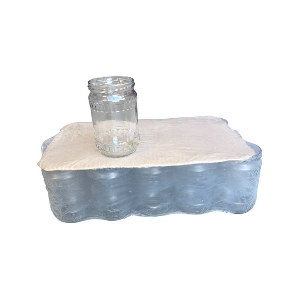 Borcan sticla 580 ml transparent, 15 buc/set Borcan sticla 580 ml transparent, 15 buc/set