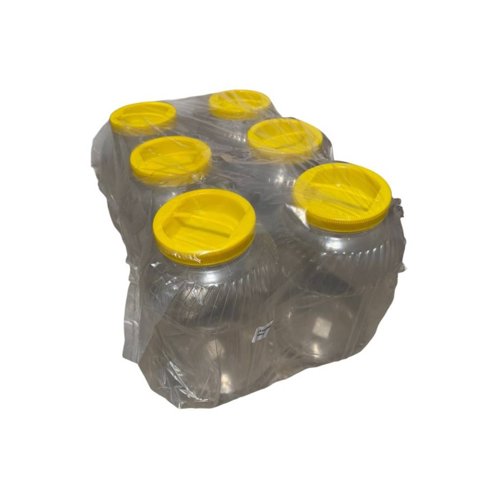 Borcane plastic 5 litri (borcane pet, 6buc/set Borcane plastic 5 litri (borcane pet, 6buc/set
