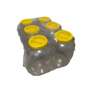 Borcane plastic 5 litri (borcane pet, 6buc/set