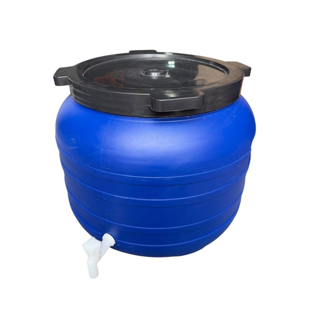 Butoi plastic 100 litri cu robinet (bidon) Butoi plastic 100 litri cu robinet (bidon)