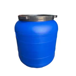 Butoi plastic 150 litri (bidon) cu capac