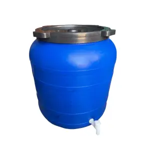 Butoi plastic 150 litri cu robinet (bidon)