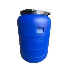 Butoi plastic 200 litri cu capac (bidon)