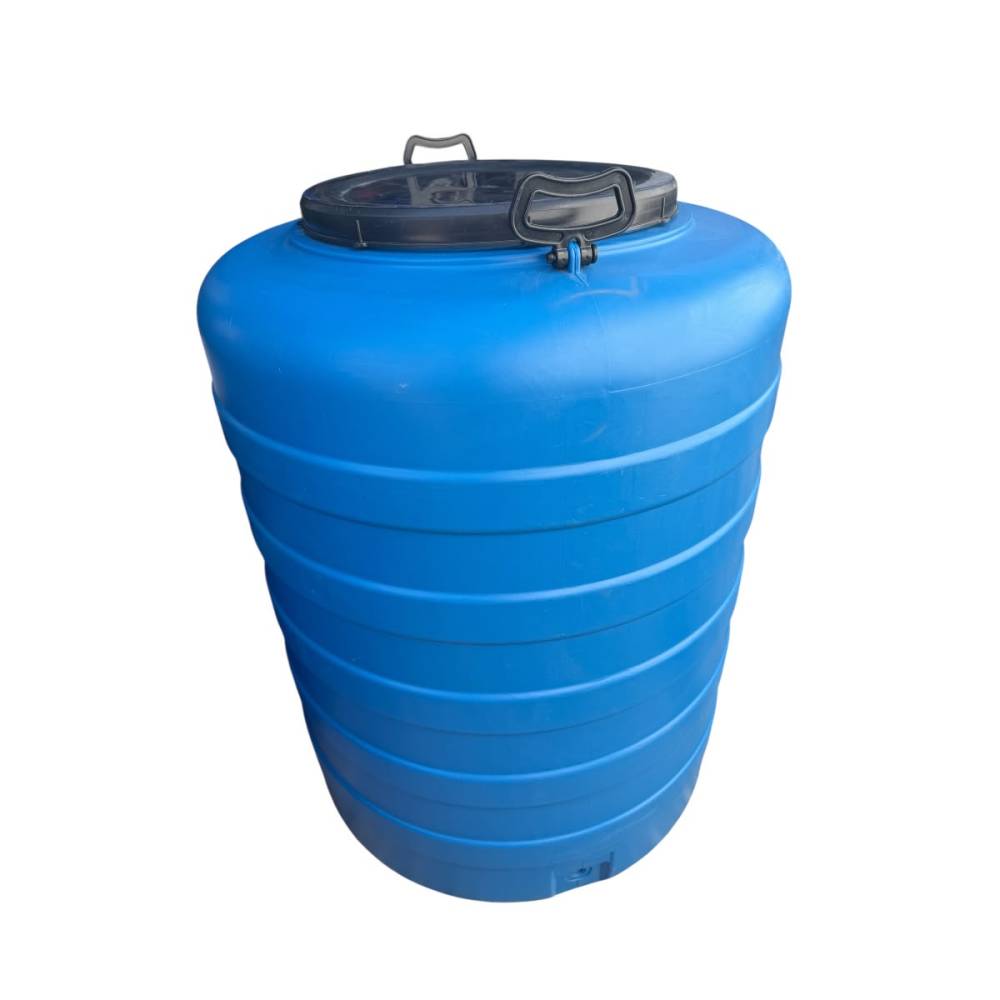 Butoi plastic 300 litri cu manere Butoi plastic 300 litri cu manere