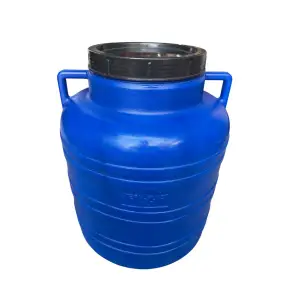 Butoi plastic 40 litri cu capac (bidon)