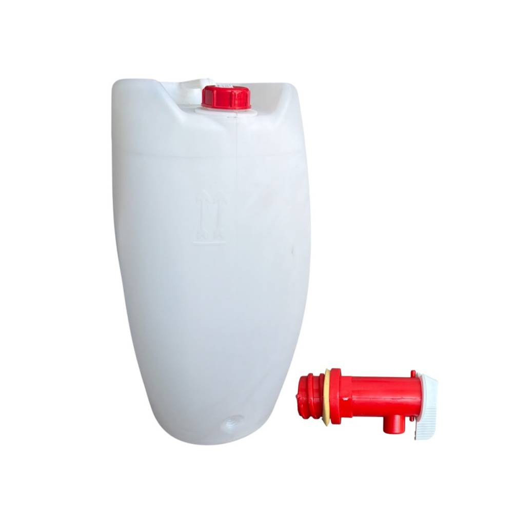 Canistra plastic 60 litri cu robinet (alimentara) Canistra plastic 60 litri cu robinet (alimentara)