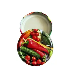 Capac borcan model legume, diametru 63mm 
