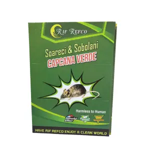 Capcana soareci cu lipici pe carton