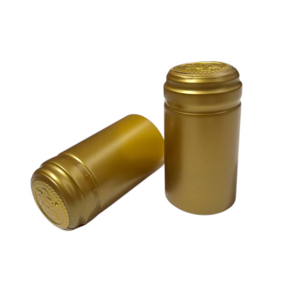Capison Auriu PVC pentru sticle de vin Capison Auriu PVC pentru sticle de vin