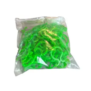 Clipsuri fixare plante (sustinere tulpini), cleme reutilizabile din plastic 100 buc
