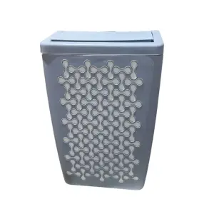 Cos gunoi capac batant 12 l Evo, albastru