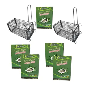 Set 5 x capcane soareci si 2 curse de sobolani